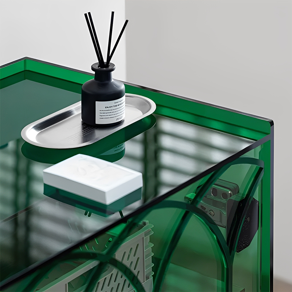 MonoLucent ゴシックサイドキャビネット