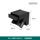 MonoLucent UPデザインミニテーブル - Thumbnail 11