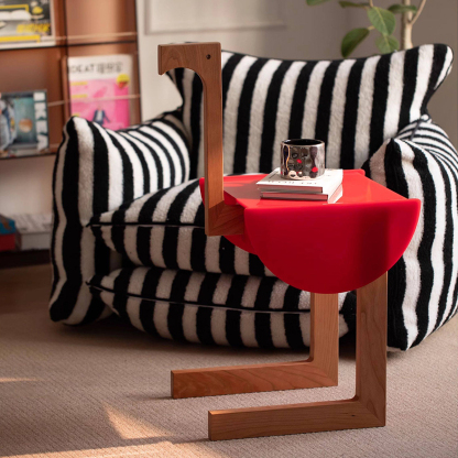 ダチョウモチーフサイドテーブル