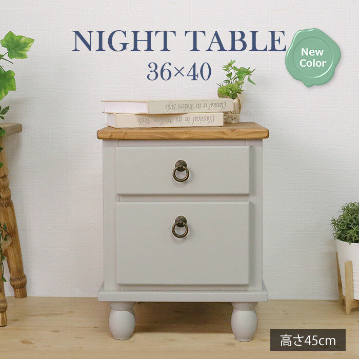 フレンチカントリー パイン無垢材 正方形ダイニングテーブル 展示品