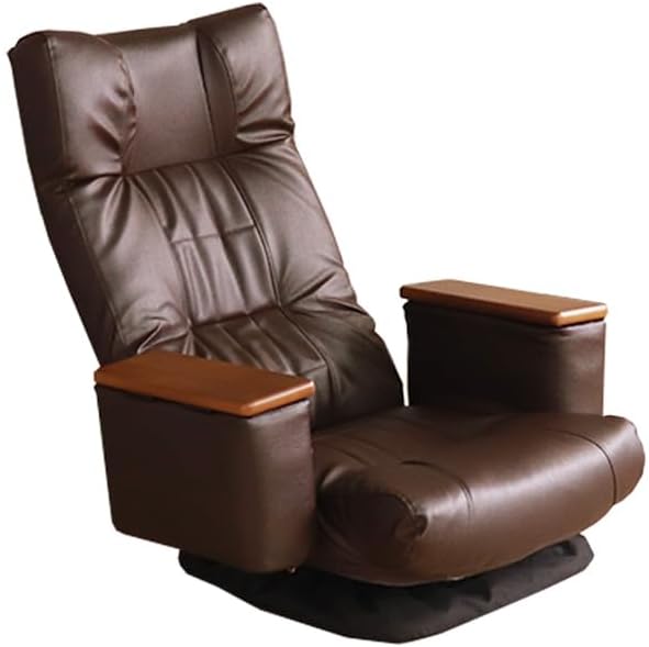 レトロモダンリクライニングチェア | 多段階調整可能 快適な座り心地と