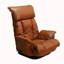 レトロモダンPVCレザーリクライニングチェア | ヴィンテージ風の味わい