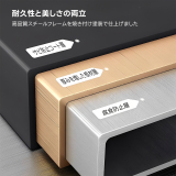 セラミック天板スチールサイドワゴン