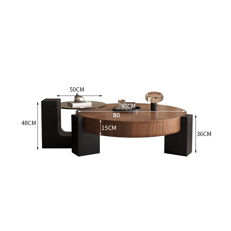 ヴィンテージ　コーヒーテーブル　引き出し付き 杉本家具 センターテーブル 引き出し付き リビングテーブル 収納