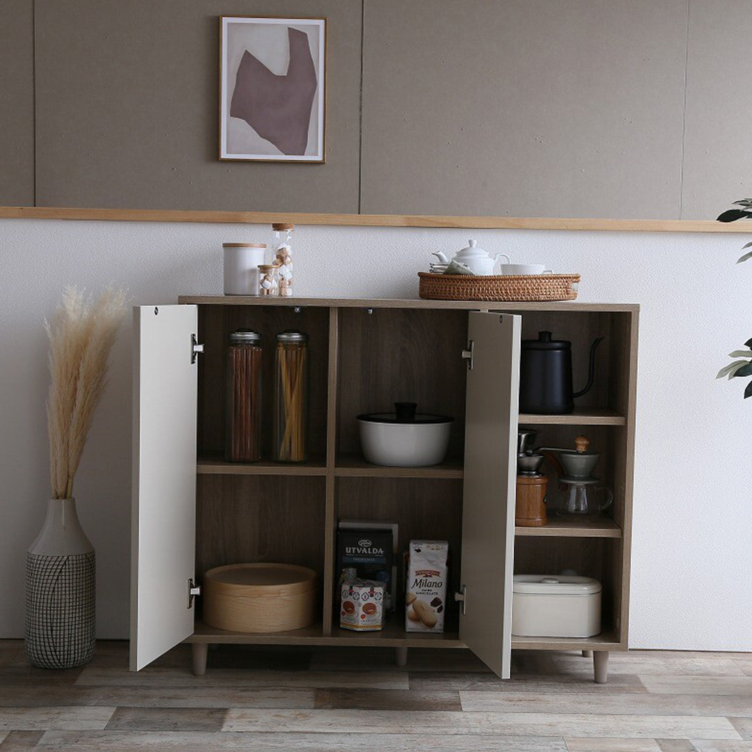 キャビネット グレー｜シックな収納で空間を演出【CAGUUU公式】