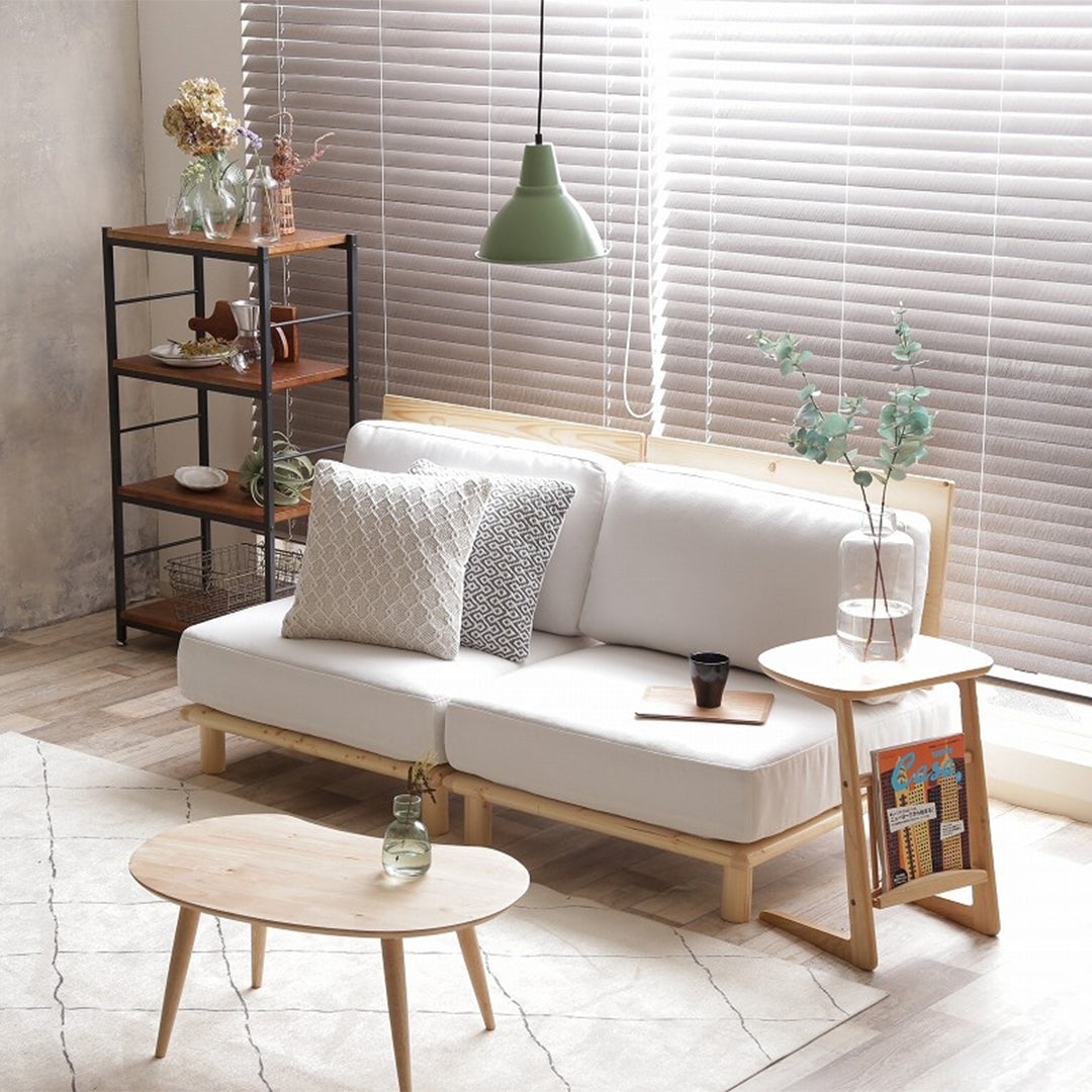 2人掛】 ファブリックローソファ