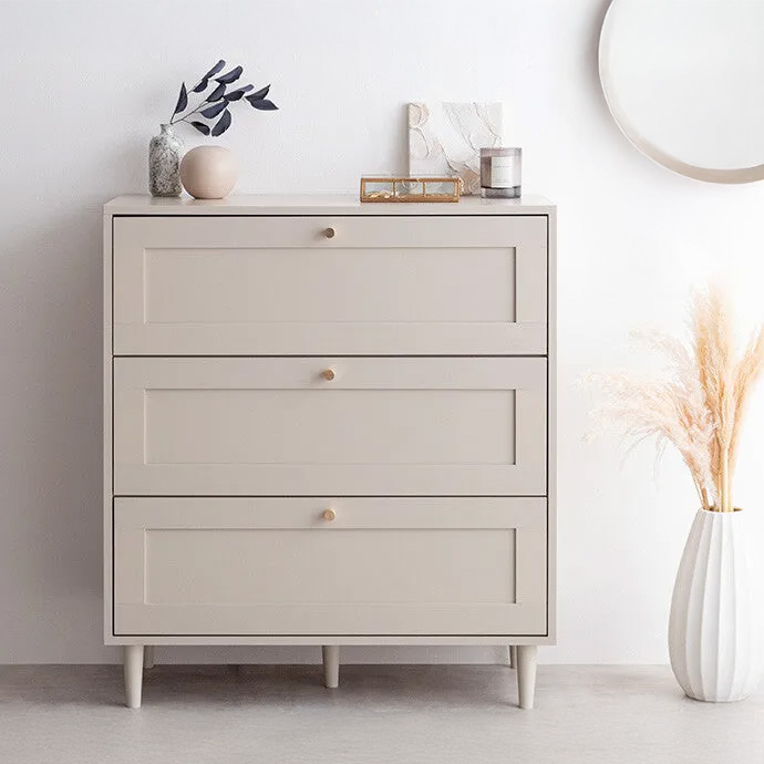 天然木 唐木 本花梨 総無垢 螺鈿 卓上チェスト 薬箪笥 3段収納