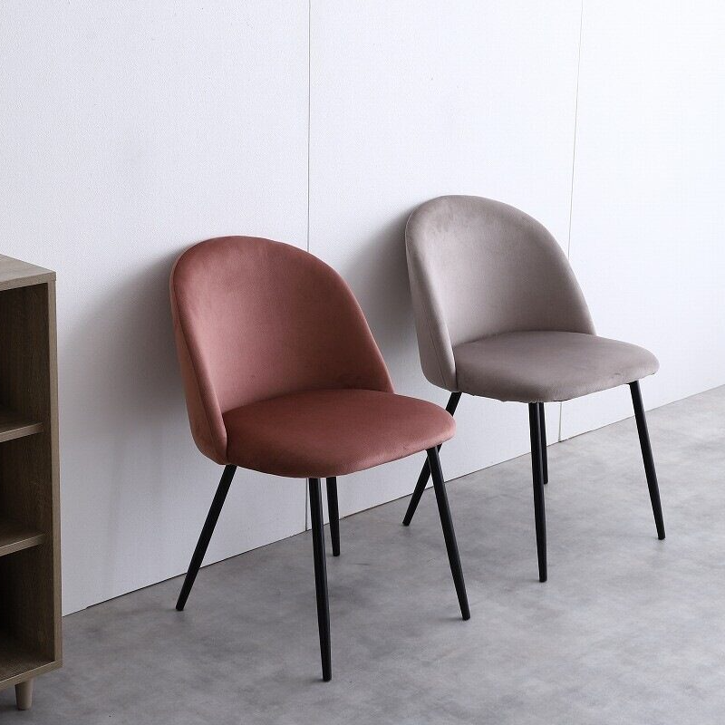 SOGO家具 エナメルグリーン ベロア 椅子 モダン ③ 【公式通販】