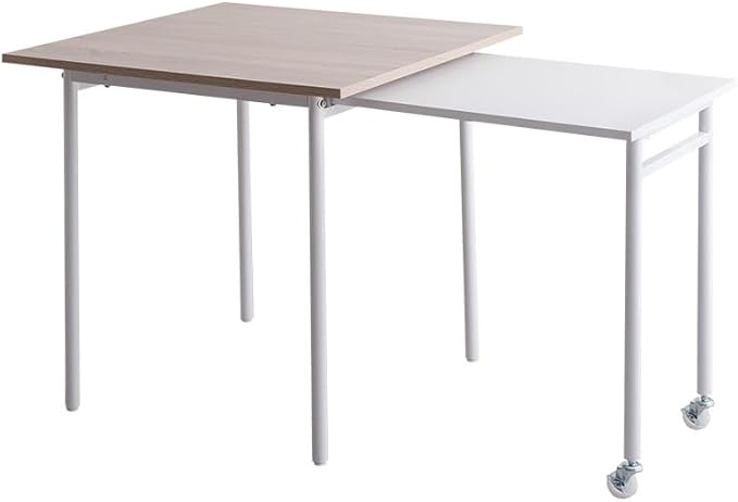 正方形　ダイニングテーブル 正方形ダイニングテーブル 80cm角 木製脚 白 木目 1人用 2人用[d