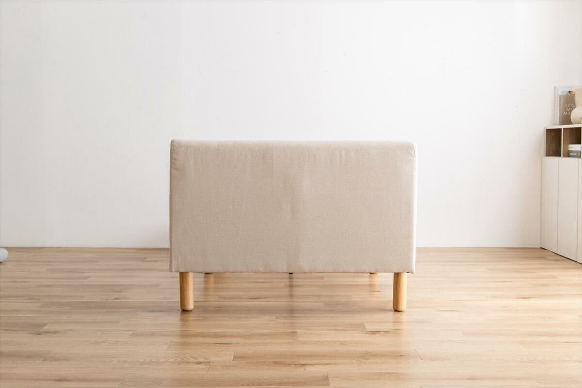 北欧ファブリックすのこベッド