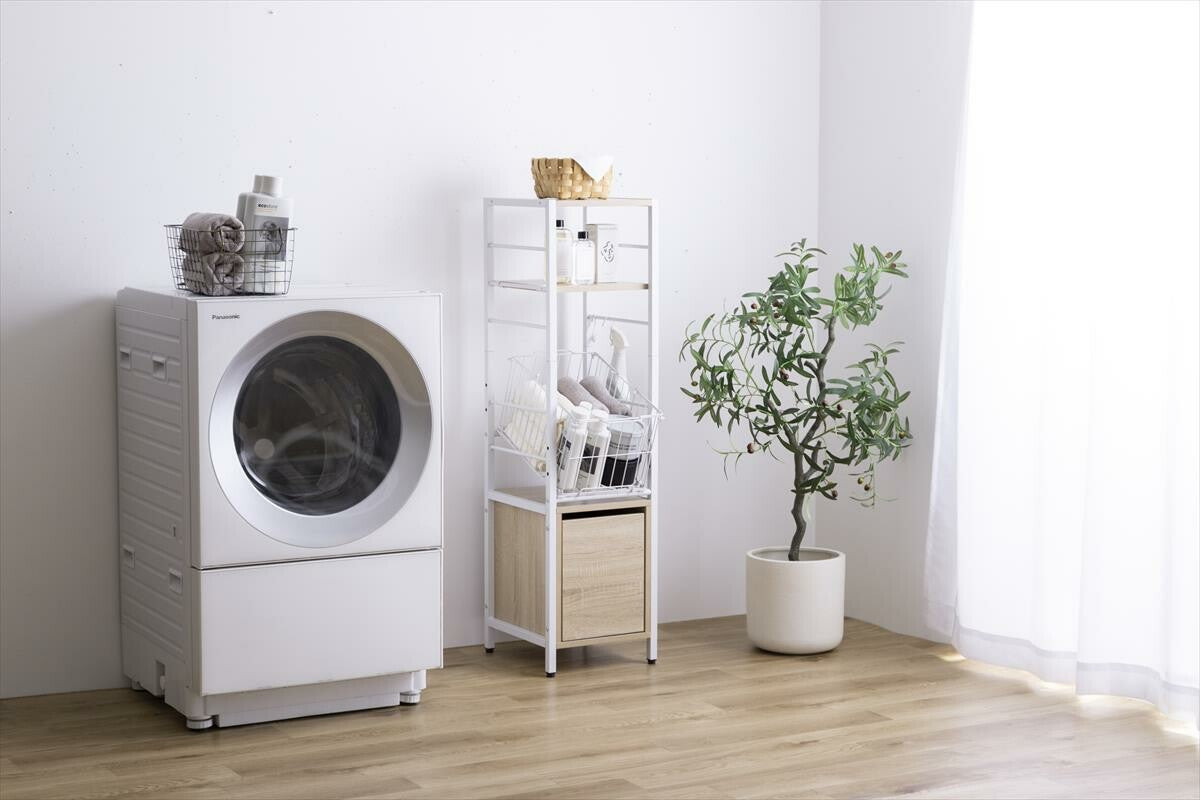 北欧モダン引き出し付きランドリーバスケット – CAGUUU