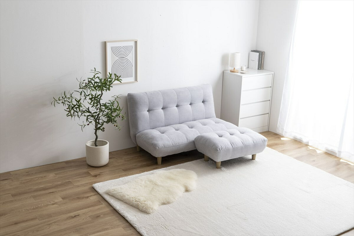 camome　オットマン キューブ型 編み込み スツール 全3色 オットマン 高さ38cm | 70PARK