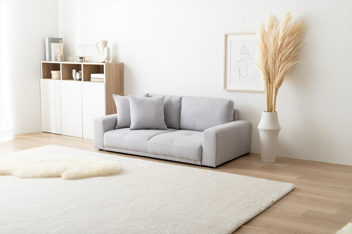 ベーシックデザイン2人掛けローソファ – CAGUUU