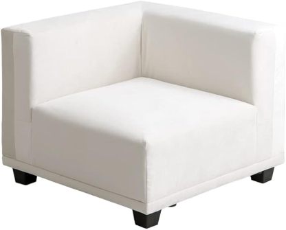 シンプルモダンファブリックコーナーソファ | 快適さとスタイルを兼ね