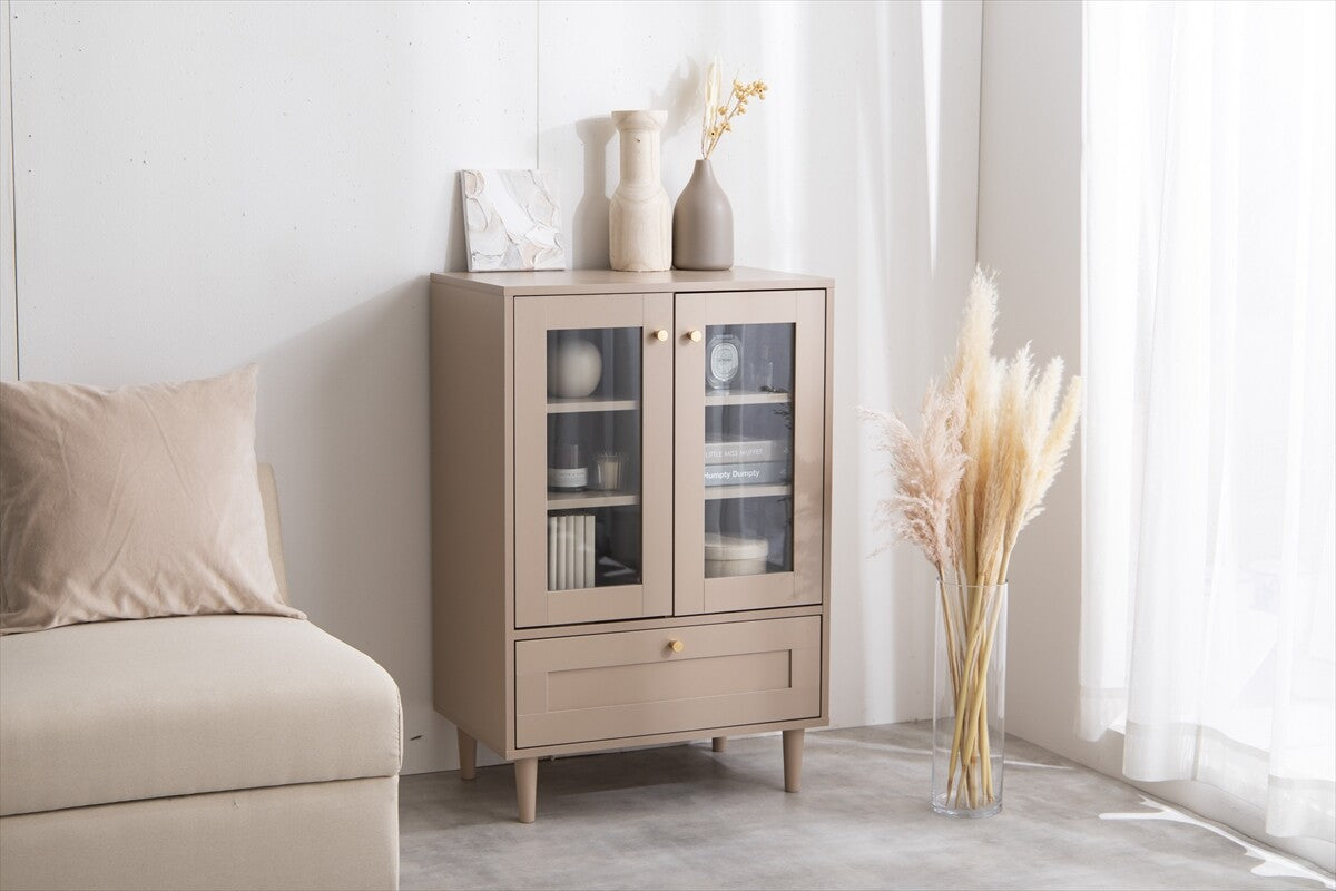 GMHK668○メープル不二家 ガラスキャビネット リビングボード 飾り棚 キ GMHK668○メープル不二家 ガラスキャビネット リビングボード