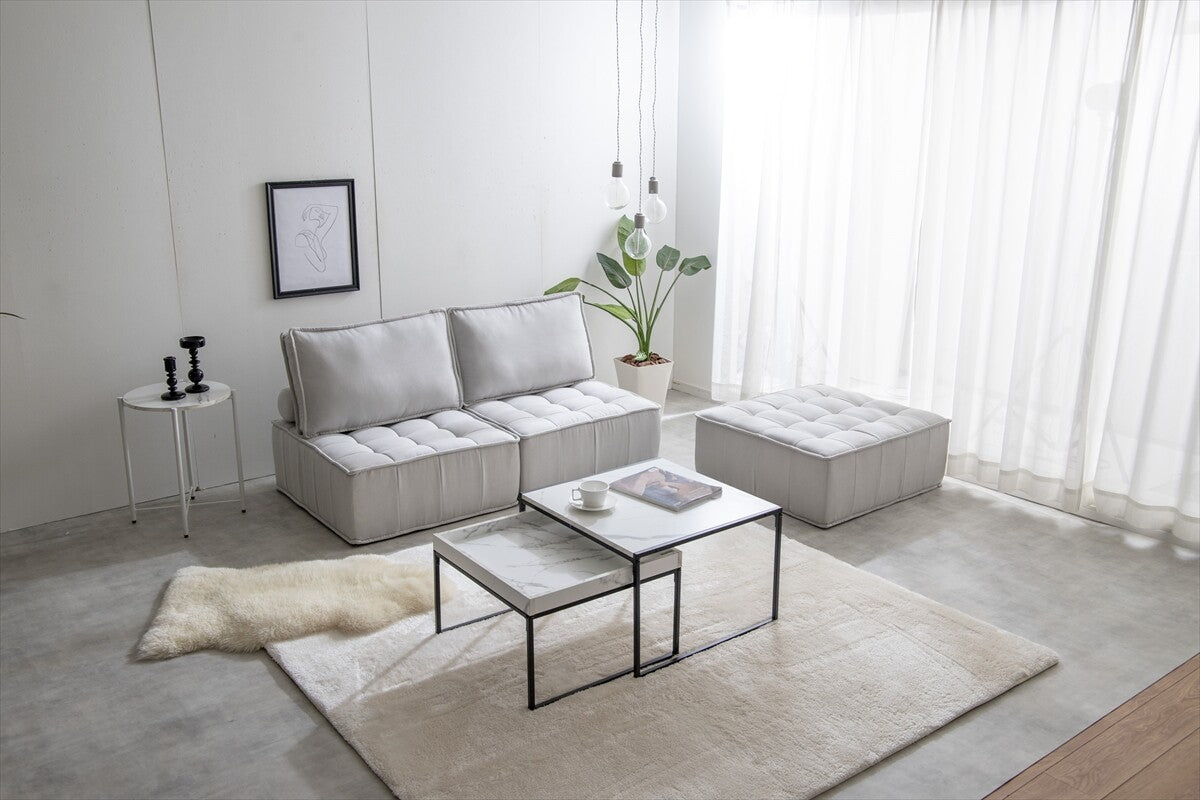 ベージュ 1人掛けソファ モダンデザイン OFFINEO公式 | 一人掛けソファ クリーム風 モダンデザイン 高級感