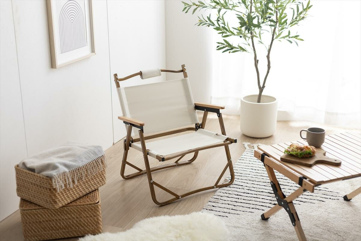 ナチュラル 木製 折りたたみ椅子 カイタシチェア(もく)(ナチュラル)】 イス いす 椅子 折りたたみ 北欧