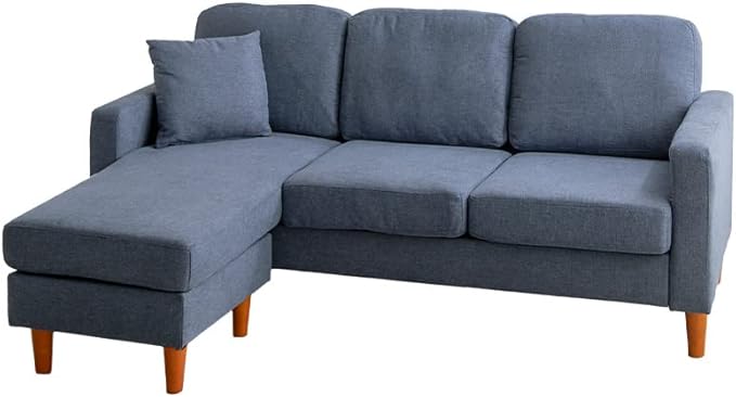 しゅうさんソファ to meet 左カウチソファ レイモンズ ダークグレー ソファー 3人掛け