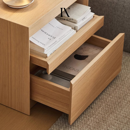Woody Select木製コンパクトナイトキャビネット