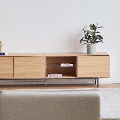 木製大容量テレビボード