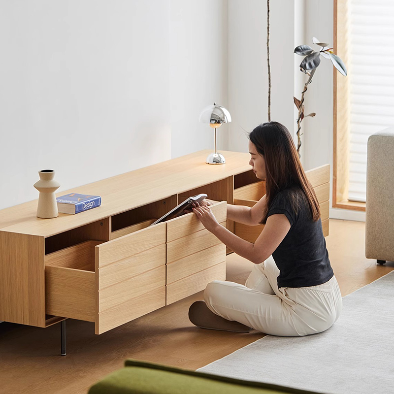 木製大容量テレビボード