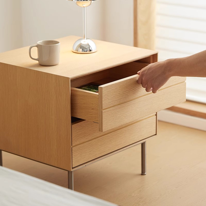 Woody Select木製コンパクトナイトテーブル