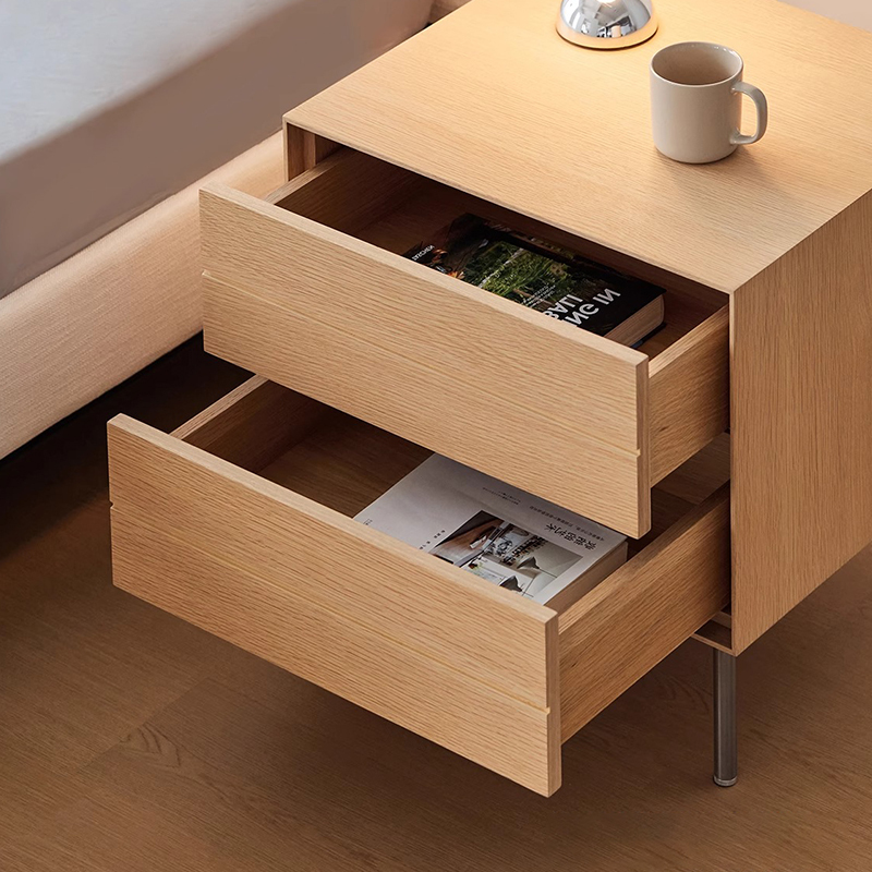 Woody Select木製コンパクトナイトテーブル