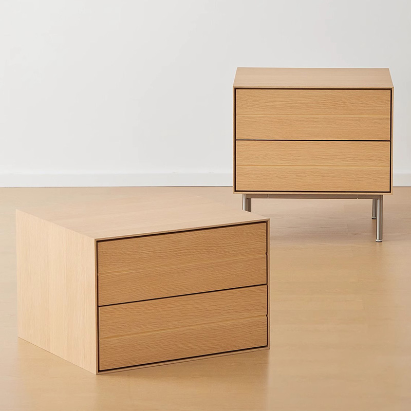 Woody Select木製コンパクトナイトテーブル