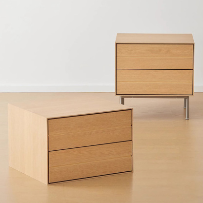 Woody Select木製コンパクトナイトテーブル