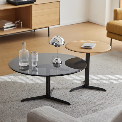 Woody Selectラウンドサイドテーブル