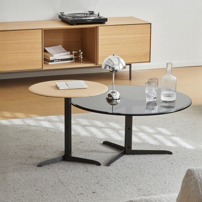 Woody Selectラウンドサイドテーブル