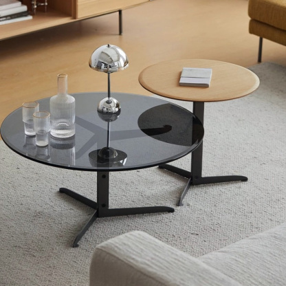 Woody Selectラウンドサイドテーブル