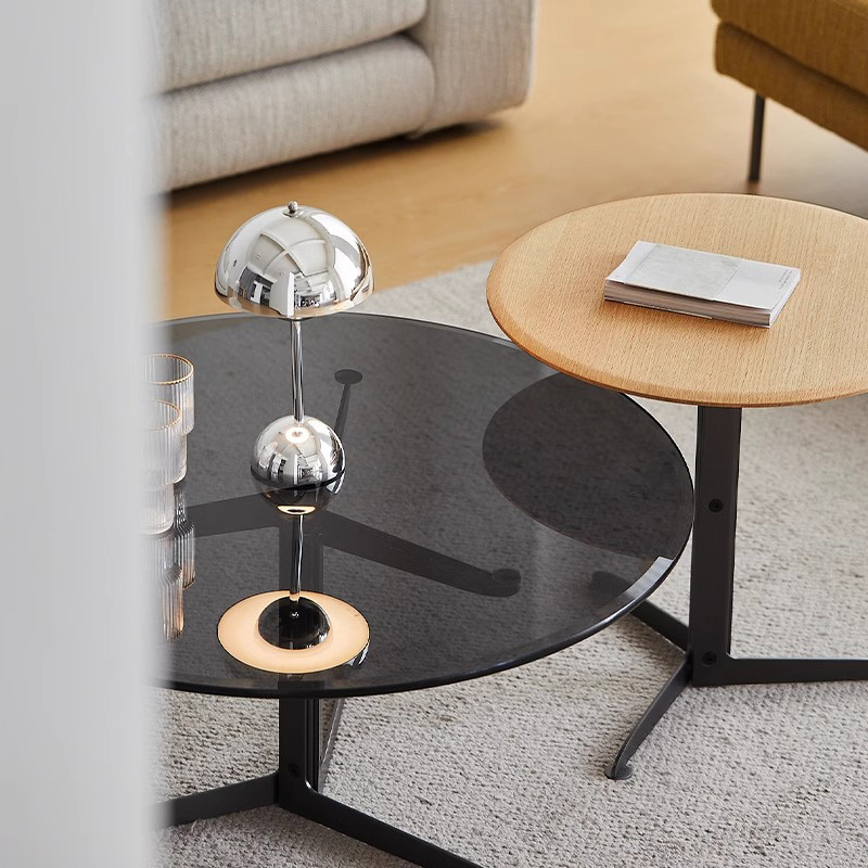 Woody Selectラウンドサイドテーブル