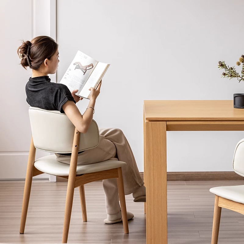 Woody Selectナチュラルウッドモダンチェア