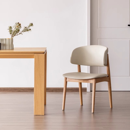 Woody Selectナチュラルウッドモダンチェア