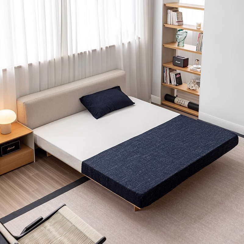 Woody Select北欧風ファブリックベッド