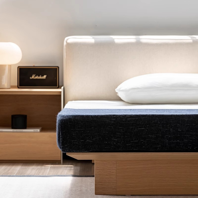 Woody Select北欧風ファブリックベッド