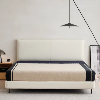 Woody Select本革ファブリックベッド