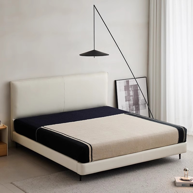 Woody Select本革ファブリックベッド