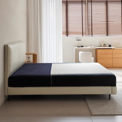 Woody Select本革ファブリックベッド