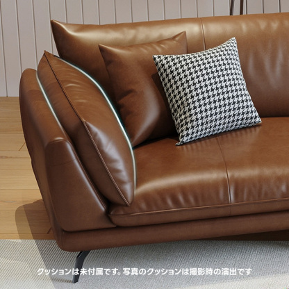 クラシックレザーソファ クラシックレザーワイドリビングソファ | 贅沢なくつろぎを叶える