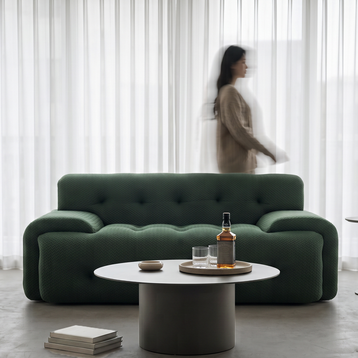 Soft Primeヘリンボーンフロアリラックスソファ｜自由にレイアウトできる搬入しやすい分割式圧縮ソファ   | 多様なシーンで活躍する快適設計