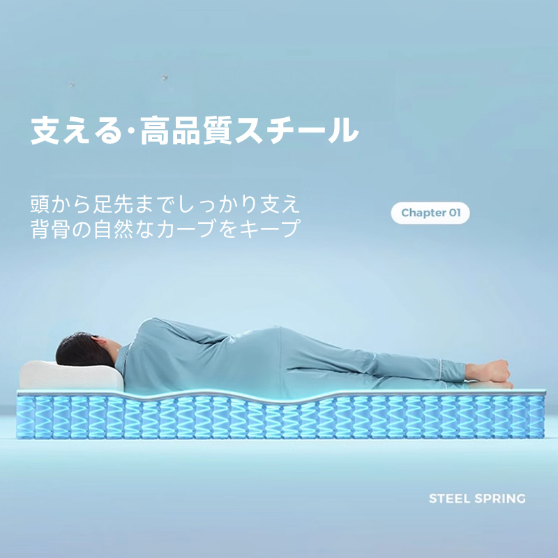 ラテックスポケットコイルマットレス