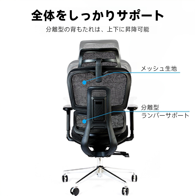 エルゴノミックリクライニングオフィスチェア