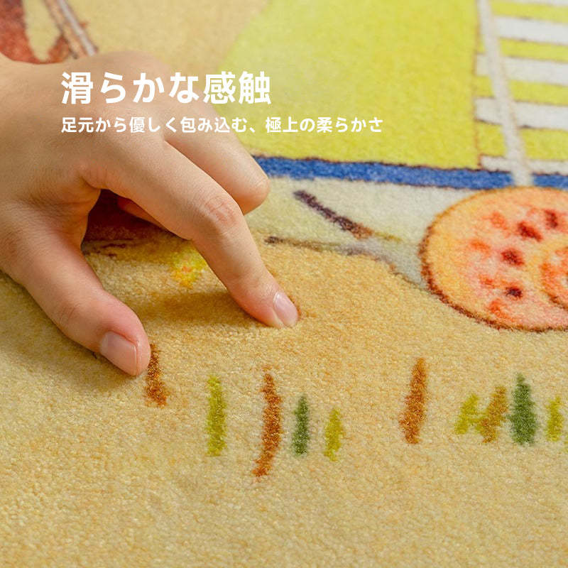 Vacation ふわふわ柔らかラグ
