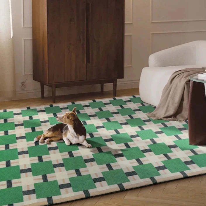 Square ふわふわ柔らかラグ