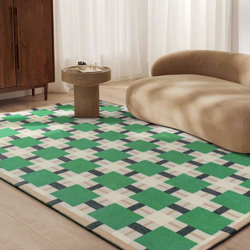 Square ふわふわ柔らかラグ