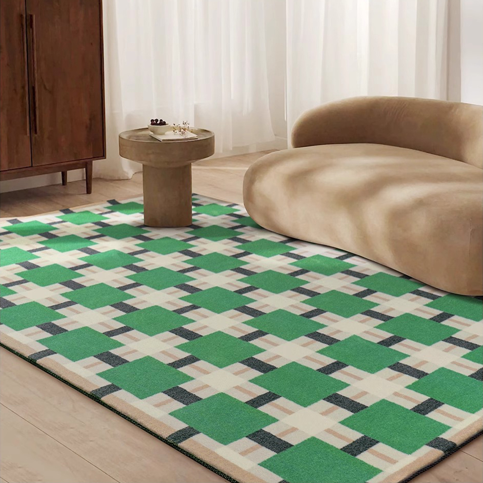 Square ふわふわ柔らかラグ