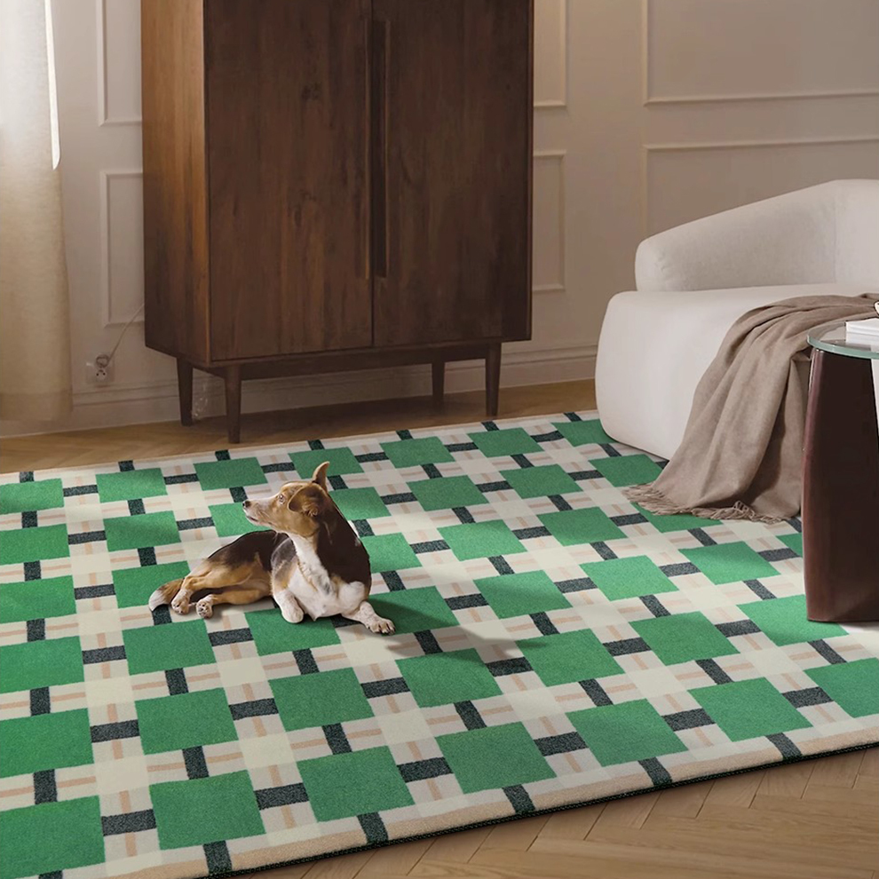 Square ふわふわ柔らかラグ