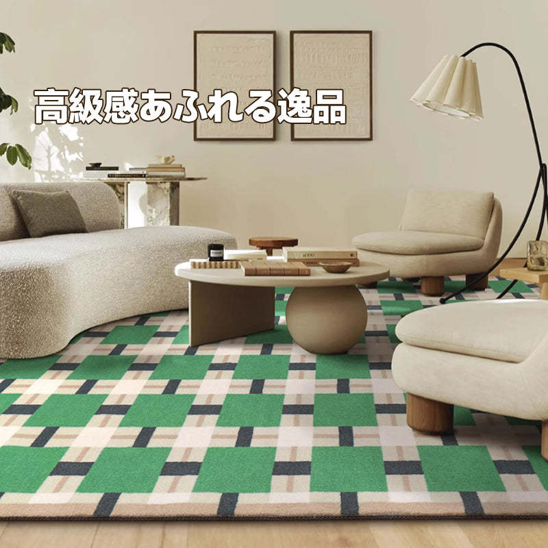 Square ふわふわ柔らかラグ